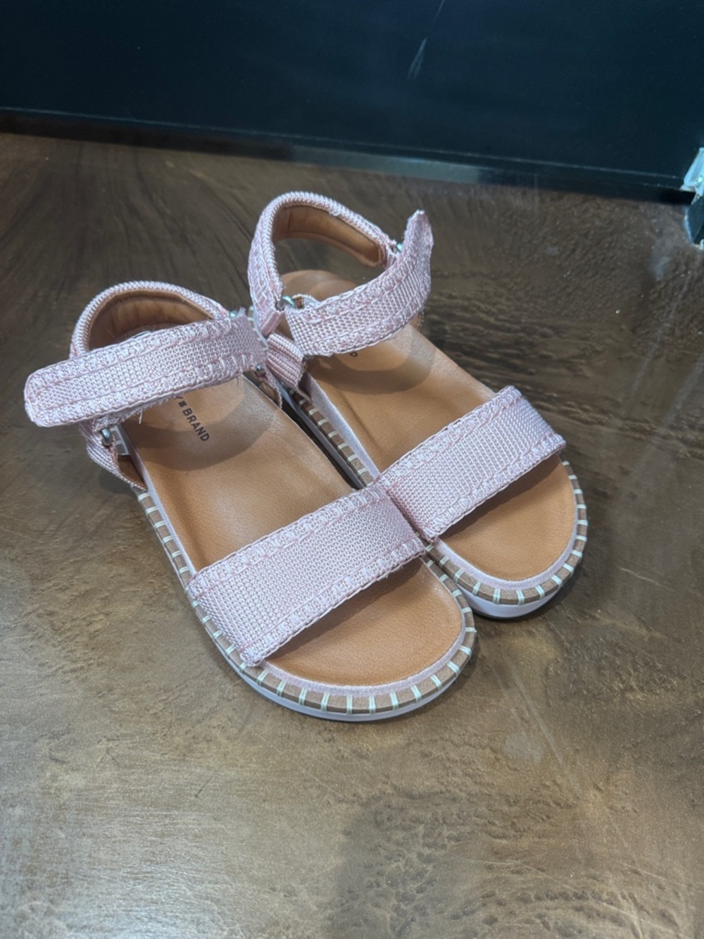 Lucky Brand Women's Ullaniah Whipstitch Footbed Flat Sandals
